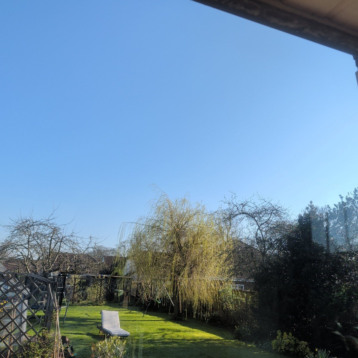 THROW YOUR CURTAINS WIDE #Beautifulday #sunny #spring