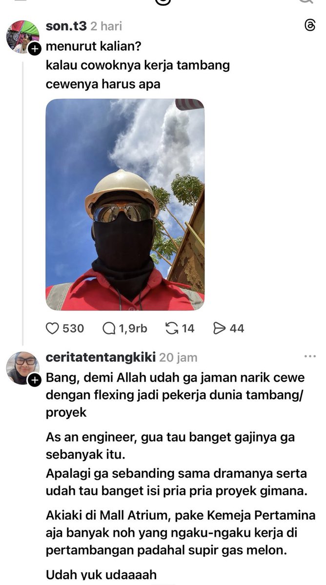 dikasih paham sama mbak kiki…🫣🙂