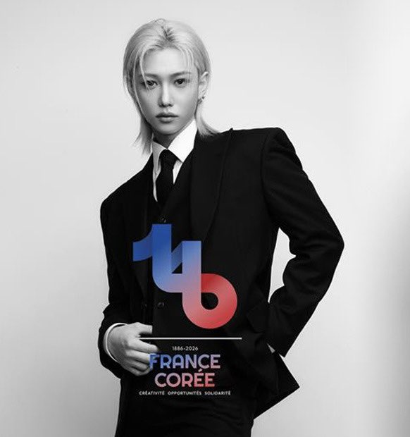 「 #INFO • 05.03.26 」
ANJO! O Felix foi nomeado Embaixador Honorário para o 140° aniversário das relações diplomáticas entre a Coreia e a França 🤍

Após a nomeação, ele participará de diversos eventos culturais importantes 🥹

<a href="/Stray_Kids/">Stray Kids</a> #StrayKids #스트레이키즈