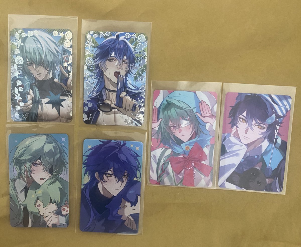 WTB #CF22 #Comifuro22

• GENSHIN IMPACT : Flins
• HONKAI: STAR RAIL : Anaxa
• NU:Carnival : Blade

Untuk Flins dan Anaxa esp looking for photocards yang mereka berdua se-tema gt, example di picture