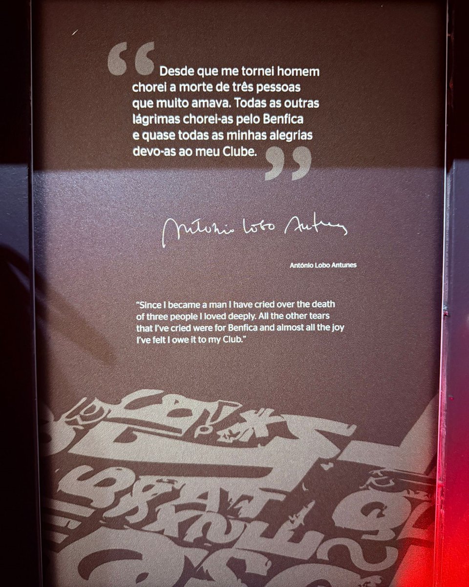 António Lobo Antunes (1942-2026)🕊️

📍Área 16 - Outros Voos

Nota de pesar 🔗  slbenfica.pt/pt-pt/agora/no…