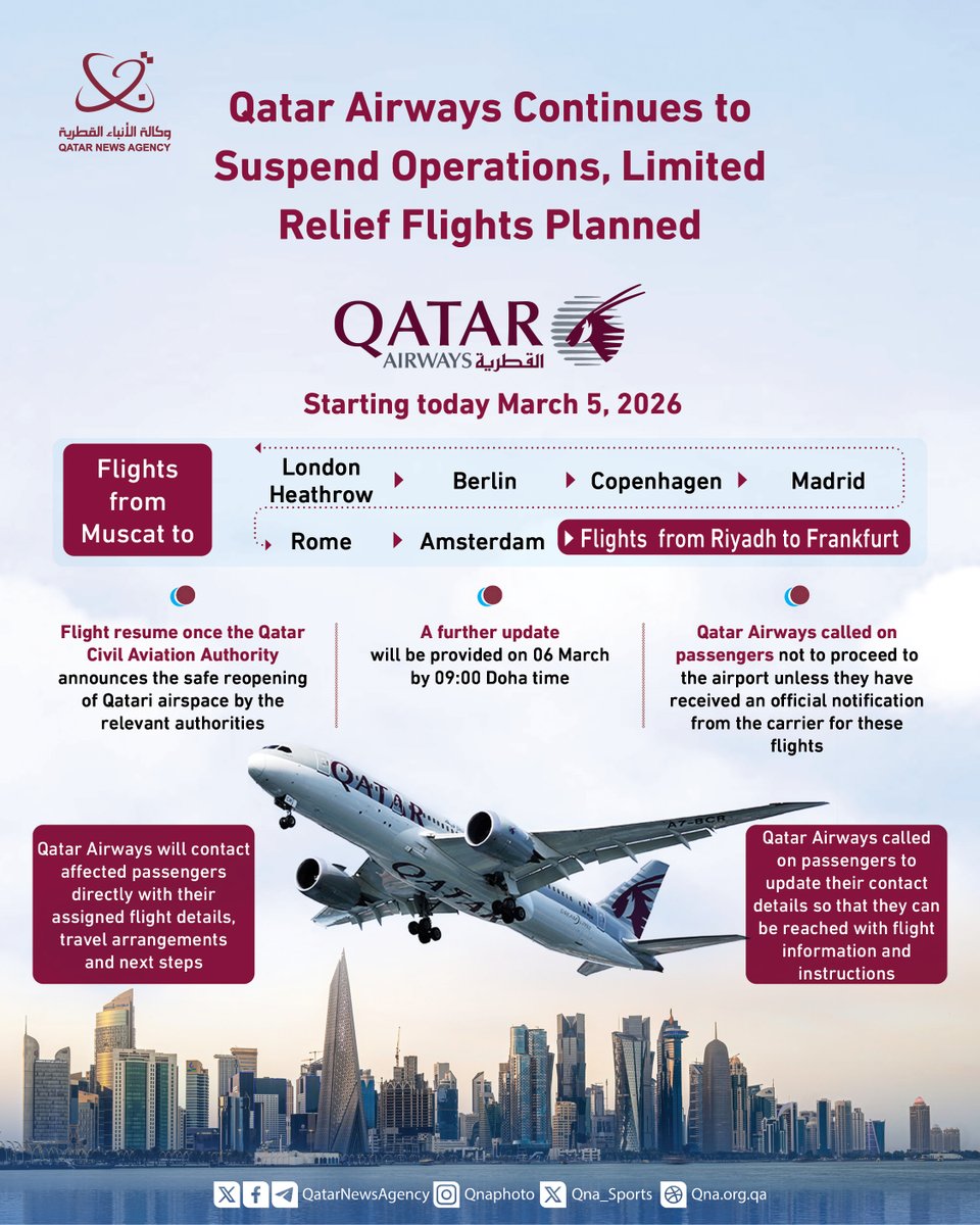 Qatar News Agency tweet media