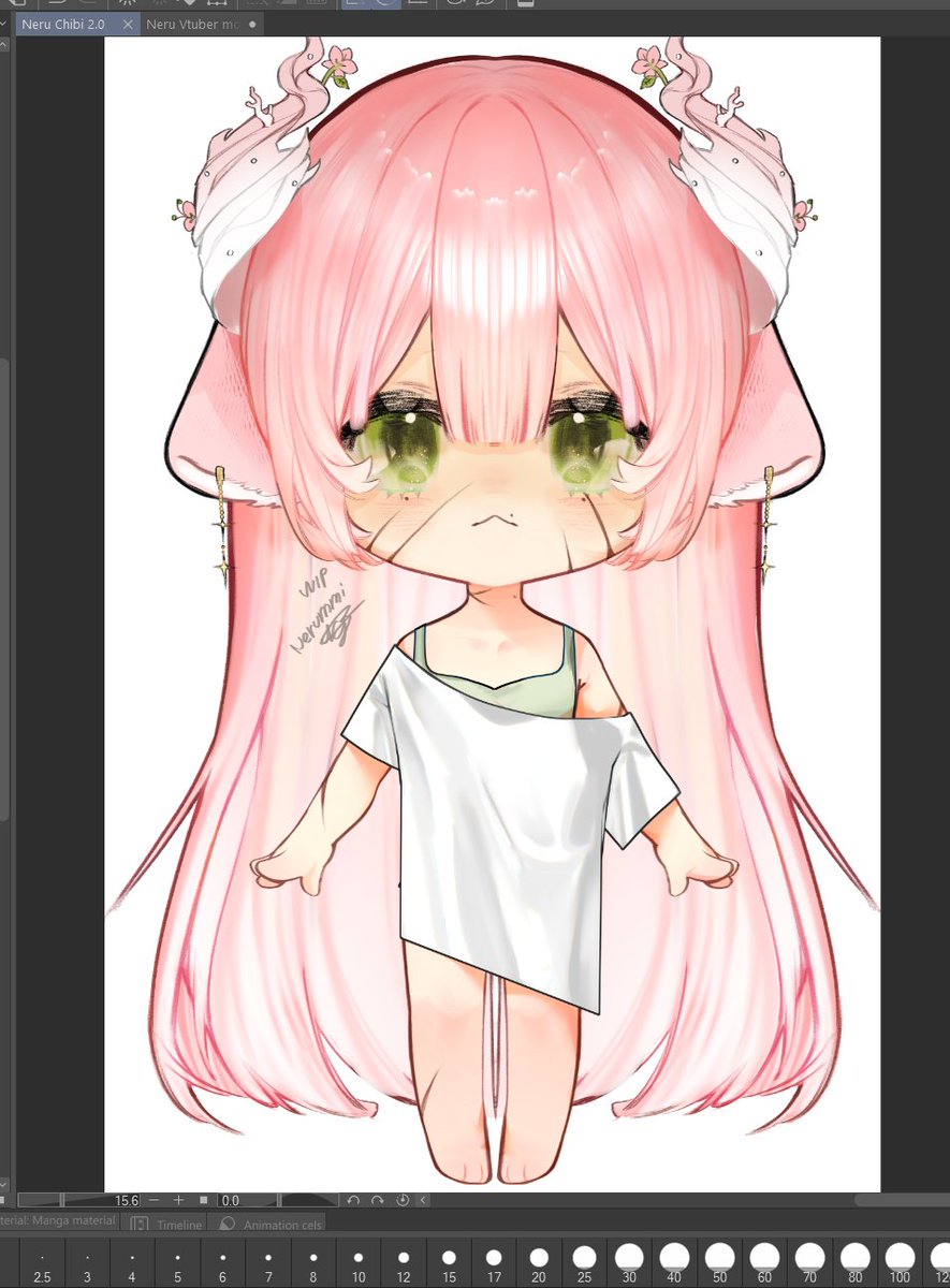 Nerummi's tweet photo. @kuromiyalucien Heheee c: here is some of my art of my vtuberr , im currently making a big 2.0 desighn which is not finished so i cant show yet sadlyyy https://t.co/HlBmaitLLt