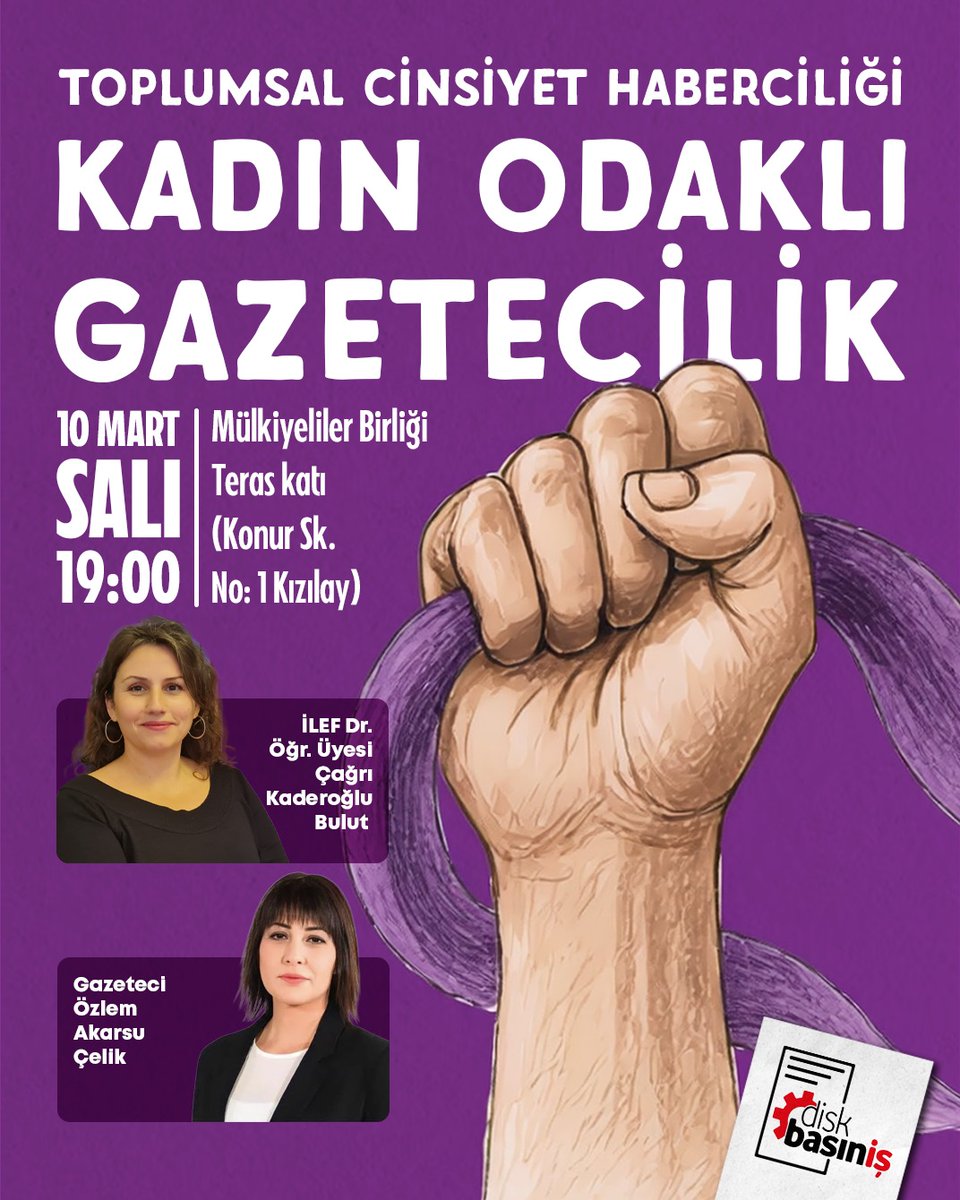 DİSK Basın-İş tweet media