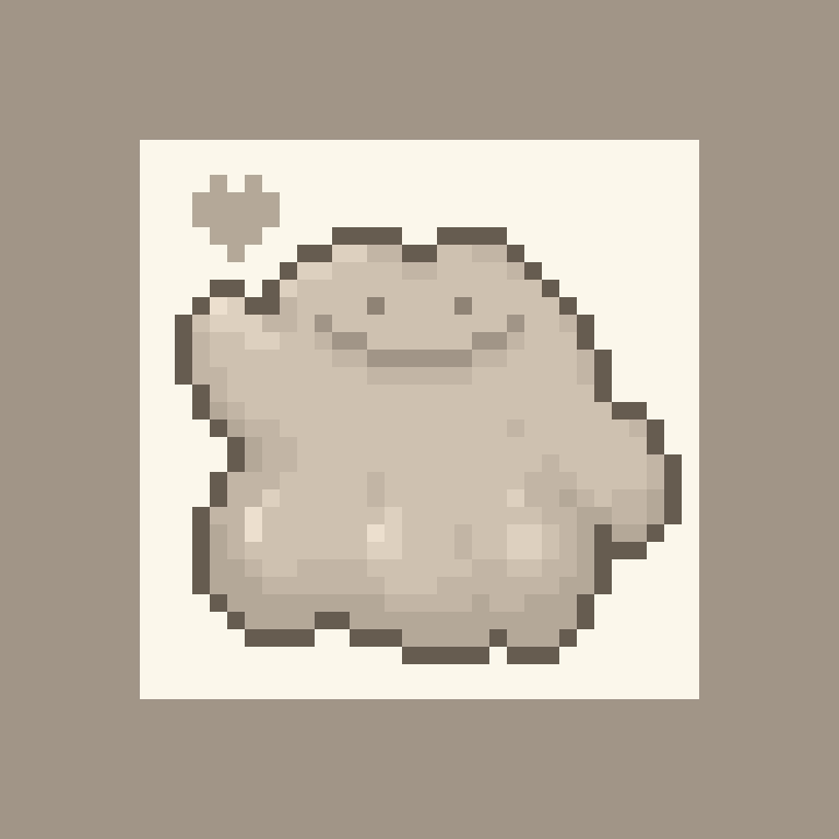 Pixel_Rin's tweet image. Day64

10色ポケモン32px
「メタモン」

#ポケモン
#pixelart #ドット絵
#毎日ドット絵