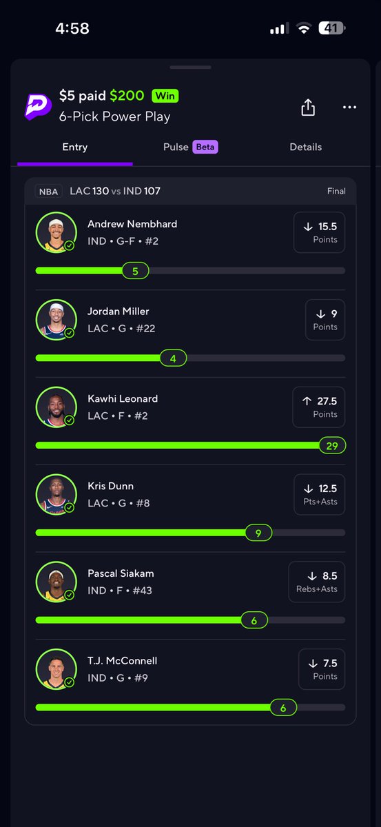 Tr1ppywtff's tweet photo. @betbigben Everyone saying his slips fake and he scamming just because the other slip he posted today didn’t hit. Yall would dumb. Not every slip he drop going to hit and that goes for anybody. It’s a prediction based off pass performances and what team there playing. https://t.co/UynNDetgin