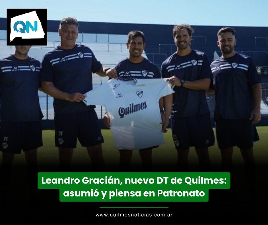 El flamante DT firmó su contrato en la sede social. Luego recorrió el Estadio Centenario y mantuvo una charla con el plantel. Más tarde encabezó su primer entrenamiento en el Anexo.

quilmesnoticias.com.ar/2026/03/04/lea…