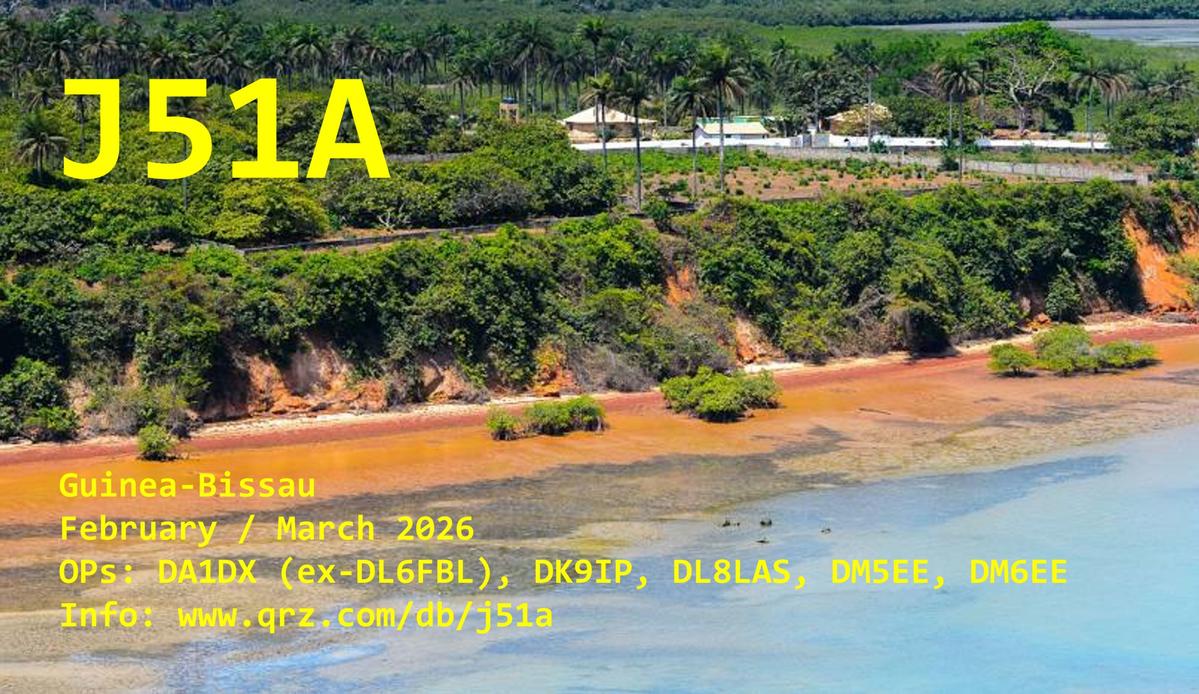 YES new country on 12 meter Guinea-Bissau in cw - J51A now qrv on 24.898 cw - qsl via DJ4MX - Thanks for the contact ! #J51A #Hamr #Hamradio #Guinea0Bissau 🇬🇼