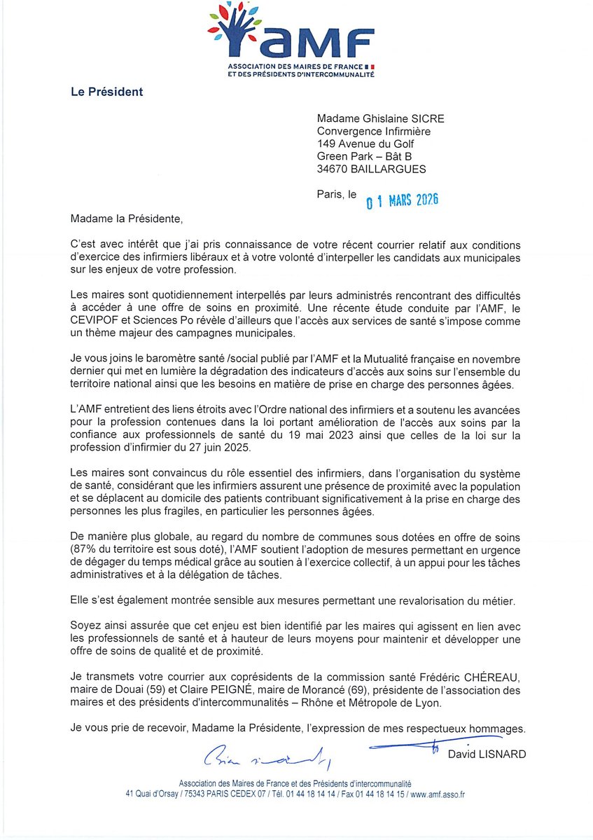 Convergence Infirmière tweet media