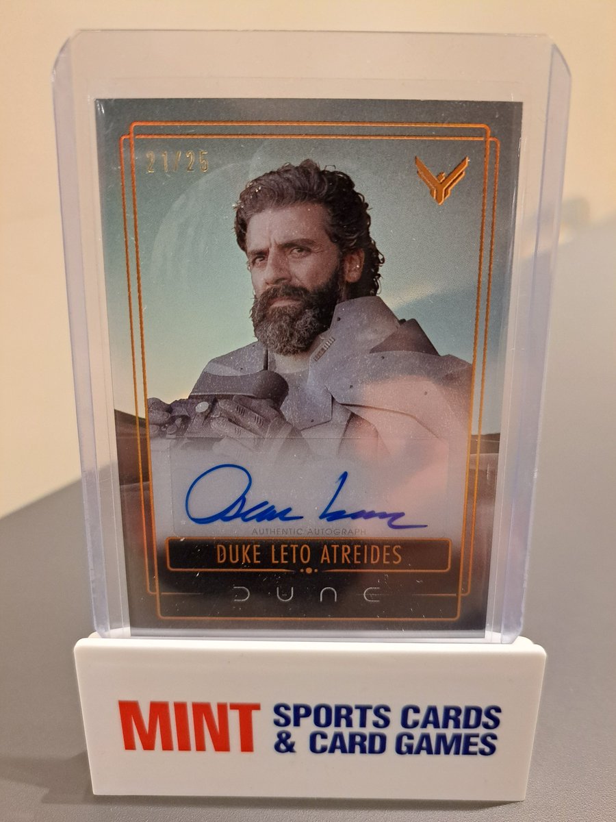 開封結果】2024 Topps Chrome DuneよりDuke Leto Atreidesを演じた