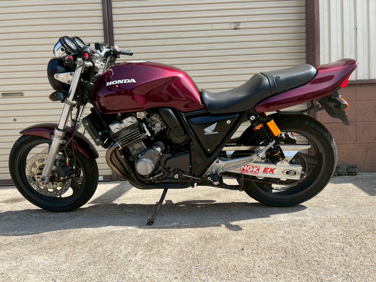 🏍️大阪発！CB400SF 販売中🏍️ NC31 (ワインレッド)入庫しました
