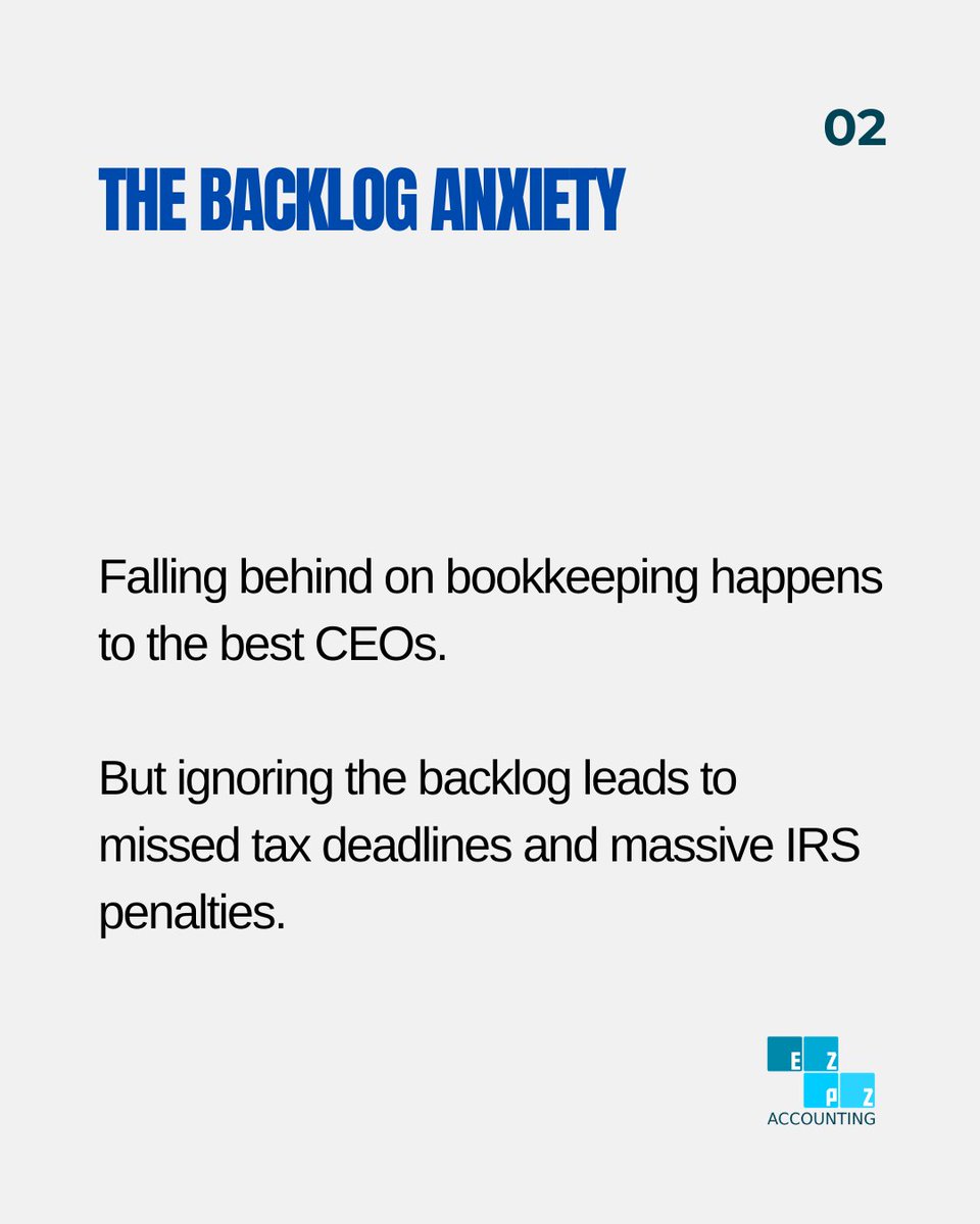 ezpzaccounting's tweet image. Months behind on your accounting? It is completely fixable. 📅 We specialize in financial rescue projects. 

We will organize your backlog, reconcile accounts, and bring records current quickly. Let us clean up the mess.
#cleanbooks #bookkeepinghelp #vegasaccountant