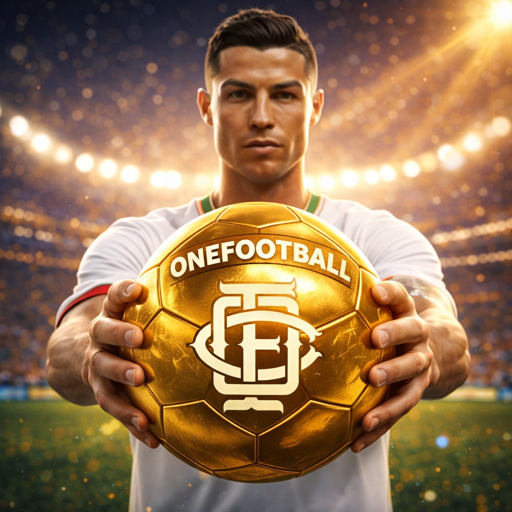 ♥️GM legends!🔥 A legend holding his gold.
<a href="/Cristiano/">Cristiano Ronaldo</a> Ronaldo — a symbol of victories, character, and relentless hard work. <a href="/OneFootball/">OneFootball</a>
The golden ball in OneFootball style represents an era where football becomes more than just a game ⚽✨🌎🌍🌏😎🫶🤙♥️
<a href="/ofc_the_club/">OneFootball Club</a>
Be in the