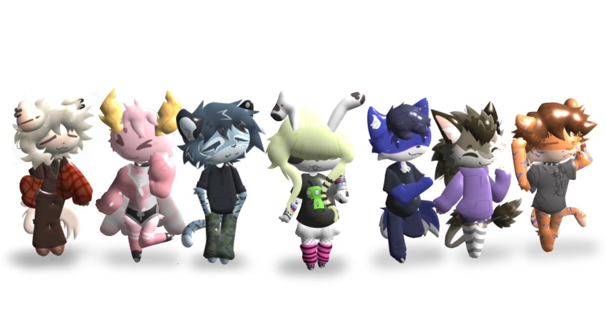MiosMios00's tweet photo. Chibi comms made so far:3!!! https://t.co/2aXFVoaxRp