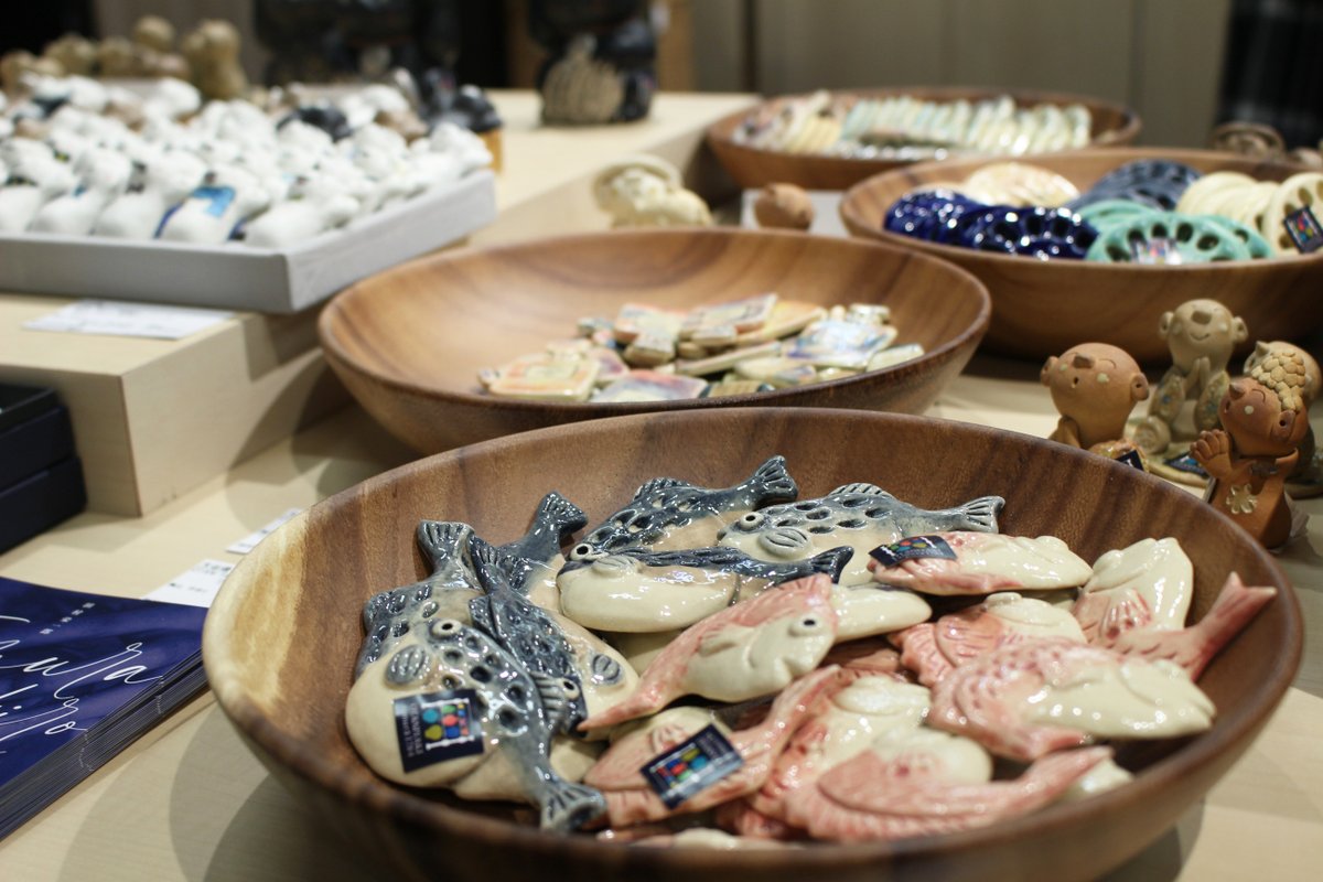 大谷焼　睡蓮鉢(青) 2尺3寸