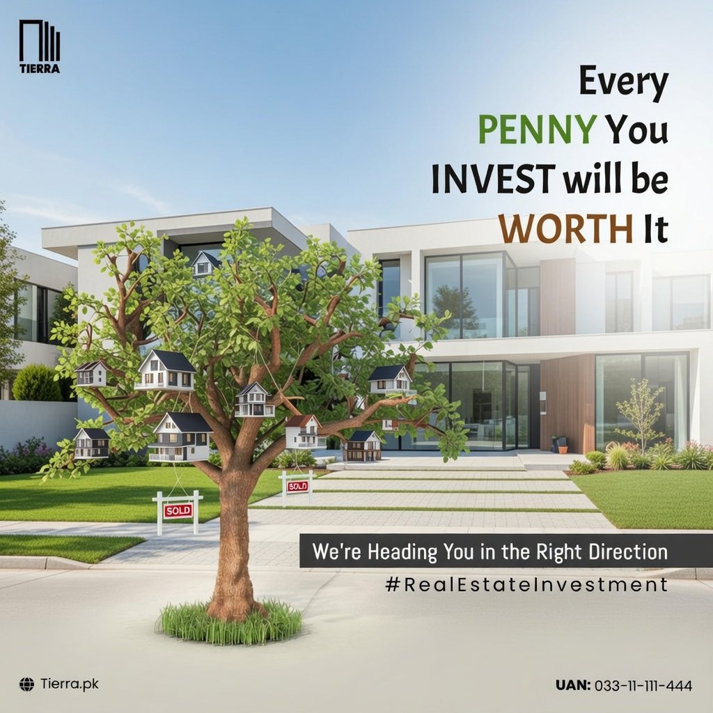 tierraassociate's tweet photo. Every smart investment today builds a stronger tomorrow. 
With Tierra Associates, every penny you invest brings you closer to secure returns and a brighter future.
Let’s grow your wealth the right way.

#RealEstateInvestment #SmartInvesting #TierraAssociates #InvestSmart https://t.co/1EJBo2vGLL