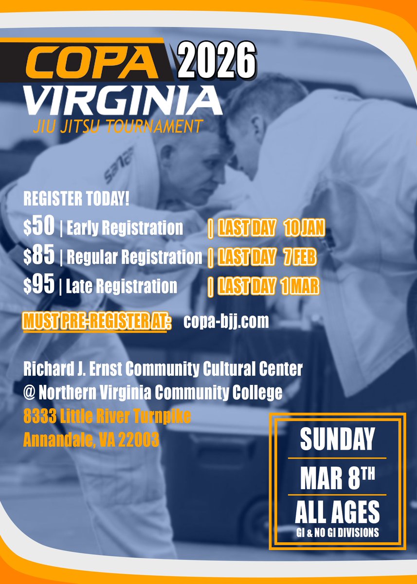 DimitriChrisos's tweet photo. Registration Is Now Open for Copa Virginia - Summer 2026 - https://t.co/1a6WqC3UIc https://t.co/LokPGm3zSA