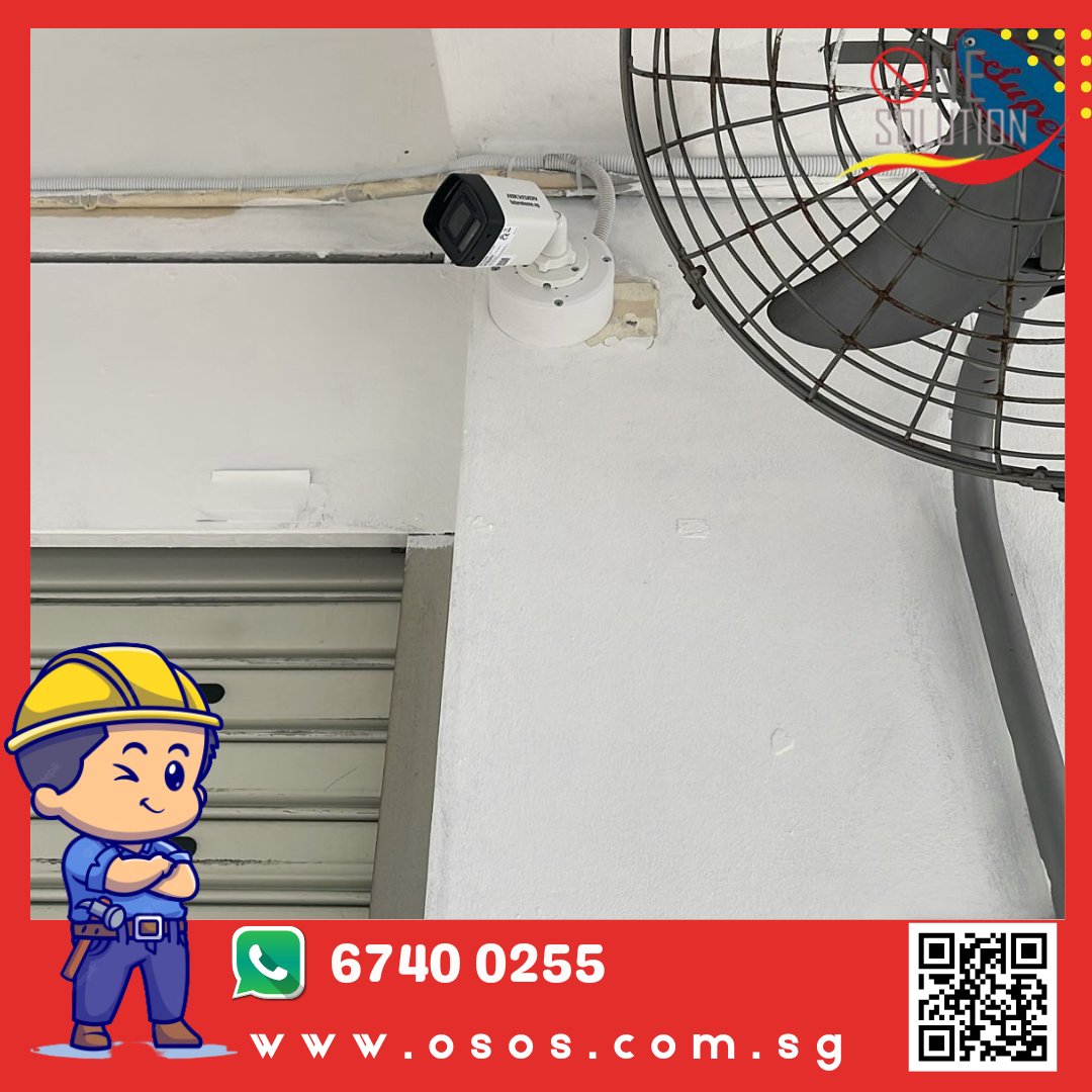 osos_sg's tweet image. 🔐📹 Job Done – Outdoor CCTV for Retail Shop
Another shop secured by OSOS Singapore.
✔️ Monitor storefront &amp;amp; entrance
✔️ 24/7 surveillance
✔️ Deter theft &amp;amp; vandalism
✔️ Remote viewing via mobile

Protect your shop today.
📲 6740 0255 | 🌐 osos.com.sg
#CCTVSG