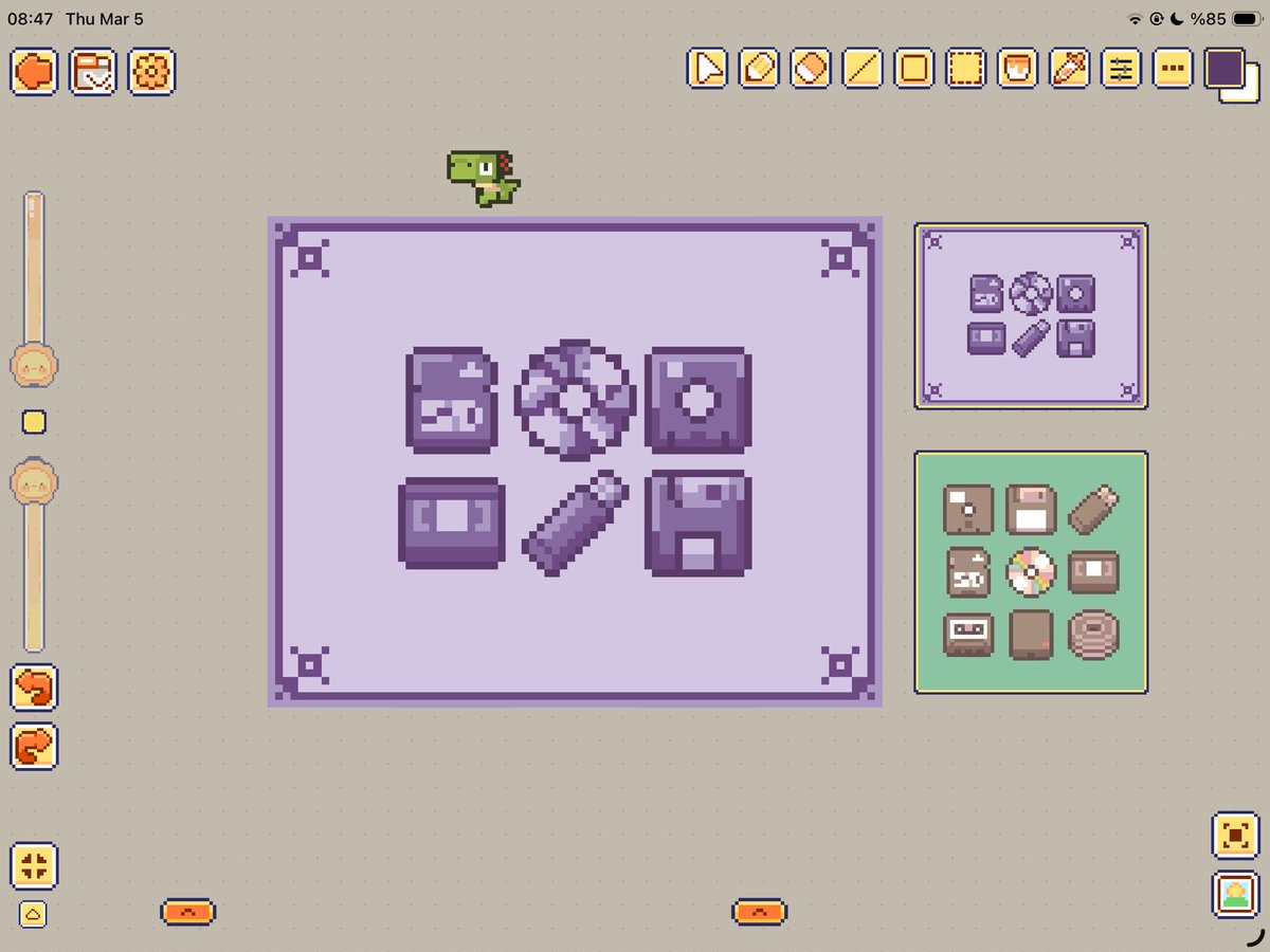 cozyxss's tweet photo. Yesterday I tried @pixquare_app and a reference I found on pinterest. I couldn’t find the original artist but thanks a lot it really helped with my studies.

Open to feedback 👀

#pixelart #beginner https://t.co/vL6SrsW41T