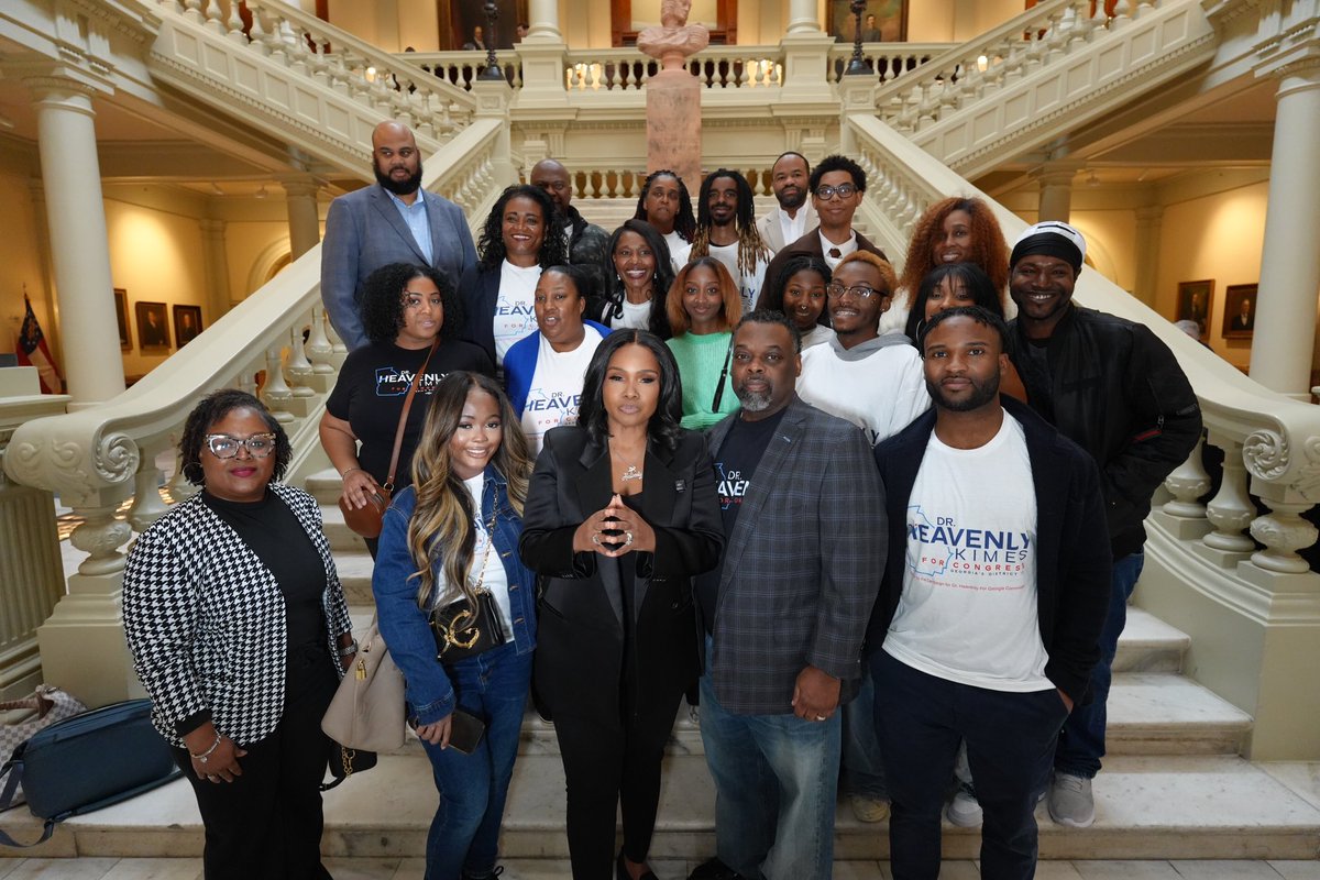 Dr_Heavenly's tweet photo. It’s OFFICIAL I have qualified to run for U.S. Congress in District 13. 🇺🇸

For over 25 years I’ve served this community as a dentist and business owner. Now I’m answering a bigger call, to fight for Affordability, Healthcare, and Education.

The time is NOW. Early voting starts April 27.

Join the movement:
https://t.co/VKXkCn29ZI

#DrHeavenlyForCongress #StandUp #StandOut #MoreThanJustAVote #AVoiceForDistrict13
