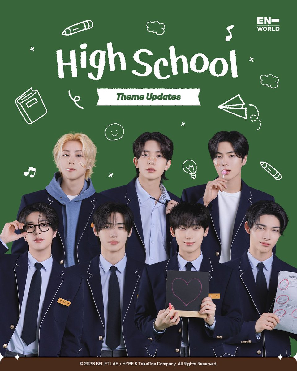 ENHYPEN WORLD HIGH SCHOOL SPECIAL ニキ ENHYPEN - [ENHYPEN WORLD COUPON CARD COLLECTION] HIGH SCHOOL