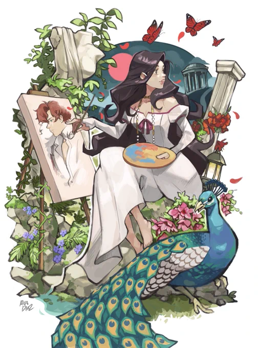 commission for 's character Sadie! Thanks so much!
