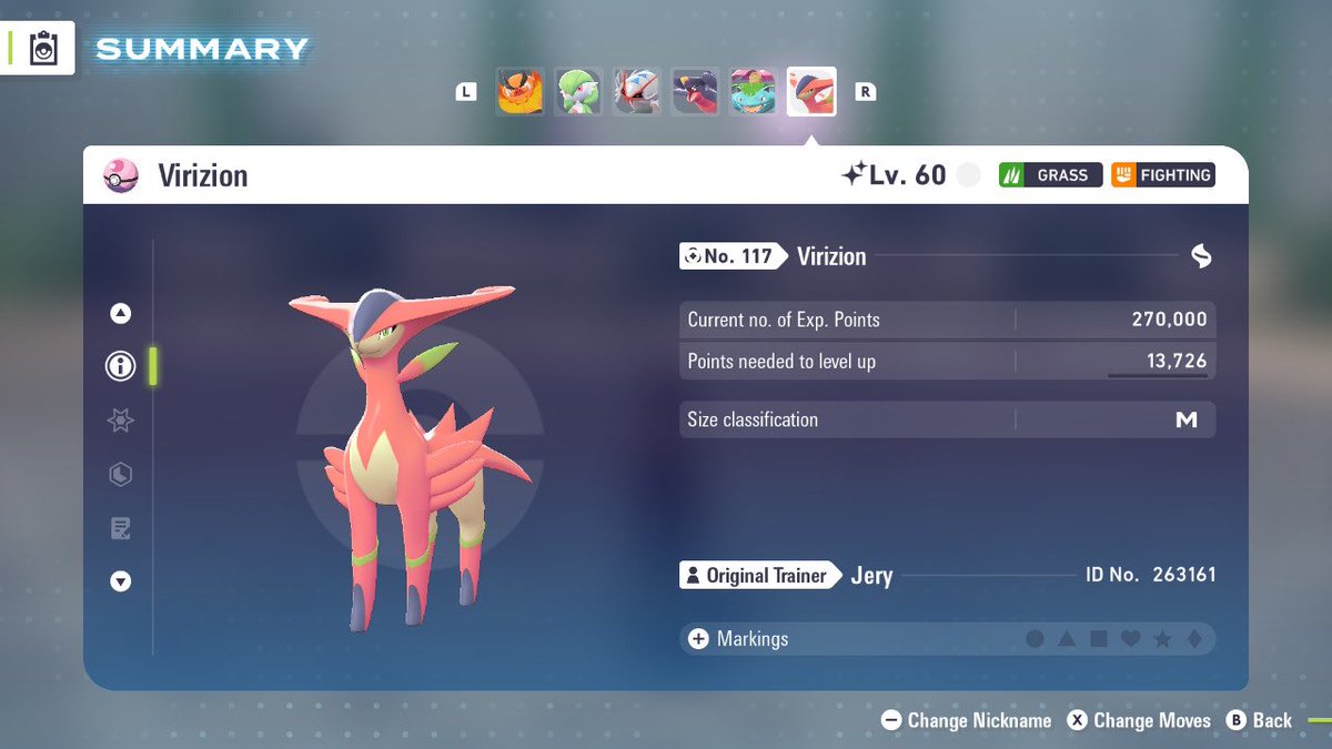 Jery52602014's tweet photo. #NintendoSwitch #PokemonLegendsZA 
Shiny Virizion in 1 hour and 30 minutes! Timer almost ran out. Genuinely thought I was about to fail a shiny legendary. Would’ve chucked that Master Ball for sure if that second Dream Ball didn’t work https://t.co/t7HvvPAf2d