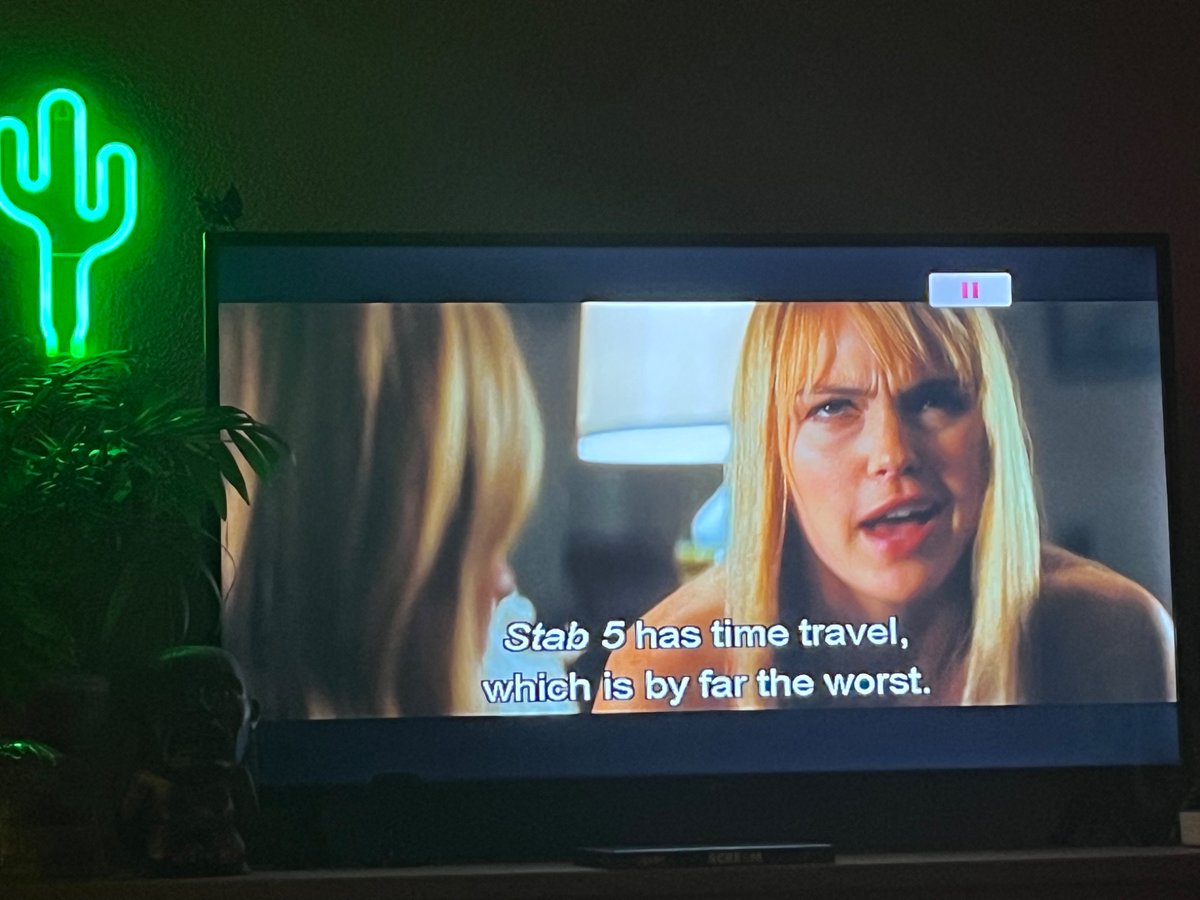 STAB 5 sounds amazing.