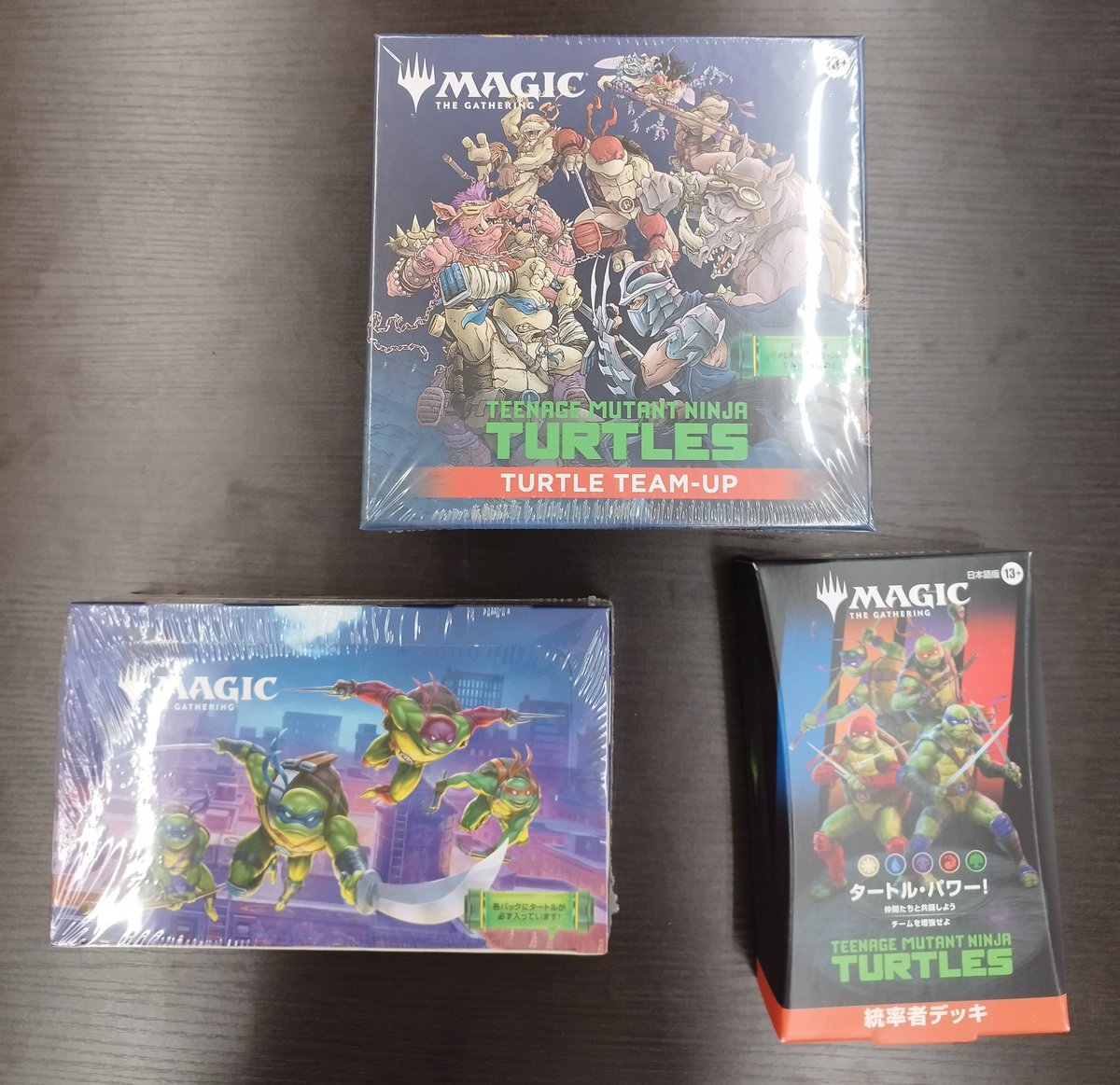 MTG ミュータントタートルズ ▷タートルチームアップ英語版 ▷プレイ