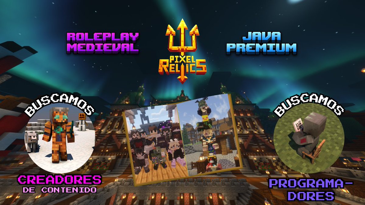PixelRelicsMC's tweet photo. ¿Listo para un nuevo proyecto? 🔱 ¡Buscamos creadores de contenido y programadores! ✨

- Abre un Ticket en nuestro Discord y contacta con nuestro equipo 🔵

- Repost 🔁

💎 Discord: https://t.co/gxsvIQyLyV https://t.co/FyNqRQjnWH