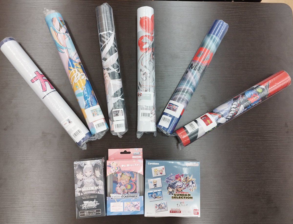 FUDA プレイマット6種 #ヴァイスシュヴァルツ エクストラブースター