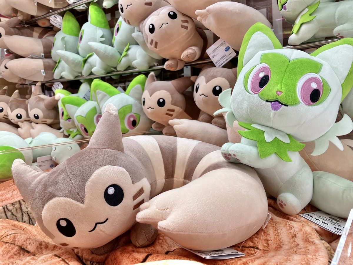 プライズ】新景品💕ポケットモンスター もふぐっと しっぽみてみて
