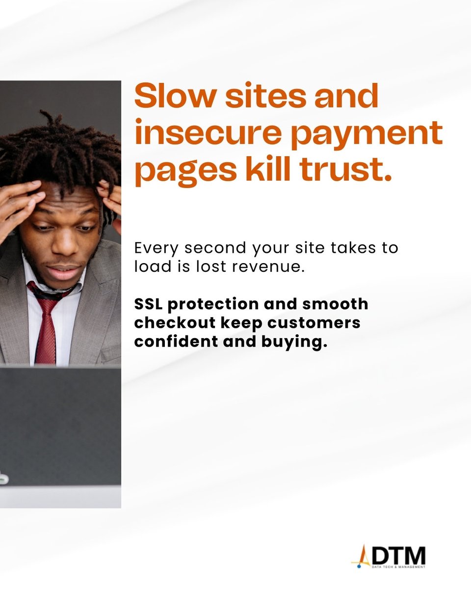 Adtm_Tech's tweet photo. Most e-commerce stores lose customers before they even see the product.
Here’s how to fix:
Intuitive navigation + mobile-friendly design
Follow us
#ADTMTech #EcommerceTips #BusinessGrowth #DigitalMarketing #WebsiteDesign OnlineBusiness ConversionOptimization SMETips BrandStrategy https://t.co/56QTbyvnoy