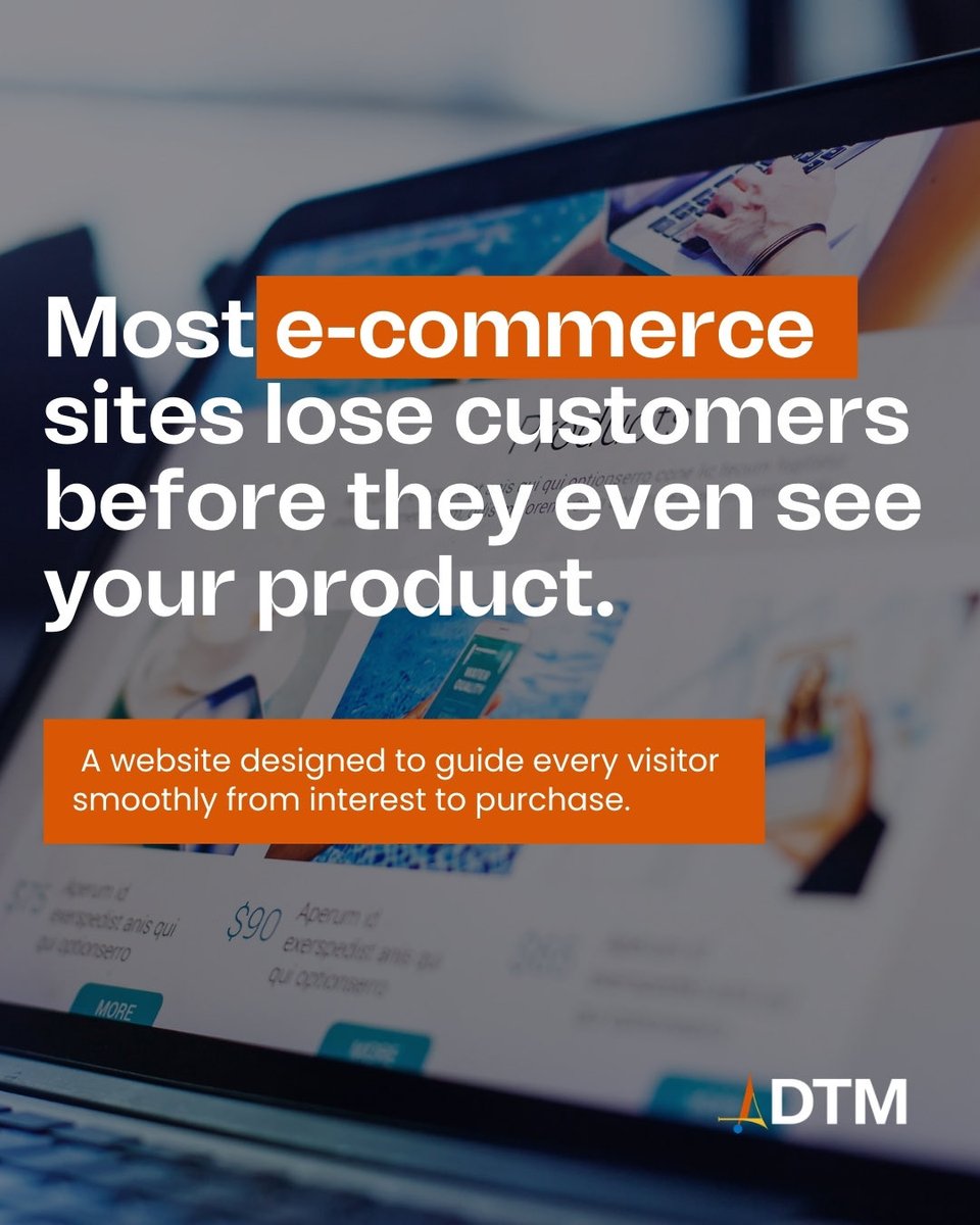 Adtm_Tech's tweet photo. Most e-commerce stores lose customers before they even see the product.
Here’s how to fix:
Intuitive navigation + mobile-friendly design
Follow us
#ADTMTech #EcommerceTips #BusinessGrowth #DigitalMarketing #WebsiteDesign OnlineBusiness ConversionOptimization SMETips BrandStrategy https://t.co/56QTbyvnoy