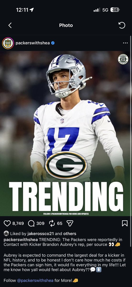 Benny_bishopJr's tweet photo. dear lordy lord if that packers can make this happen, i’d let someone out of the dungeon for free #theywillneverbeout https://t.co/L6QcWenubD