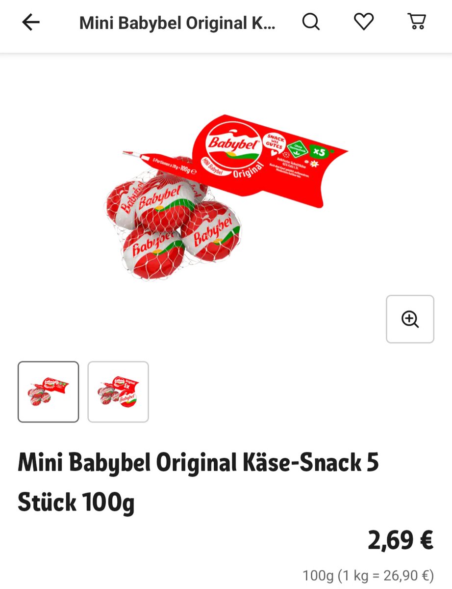 Di kolom komentar, banyak yang bilang kalau Babybel lumrah untuk MPASI di Indonesia (mungkin gak untuk semua kalangan). Tapi di Jerman... SAMA SEKALI NGGA DISARANKAN. 

Ketika si pumpkin MPASI pun, dokter anak ngga menyarankan keju yang garamnya tinggi. Babybel ini kandungan