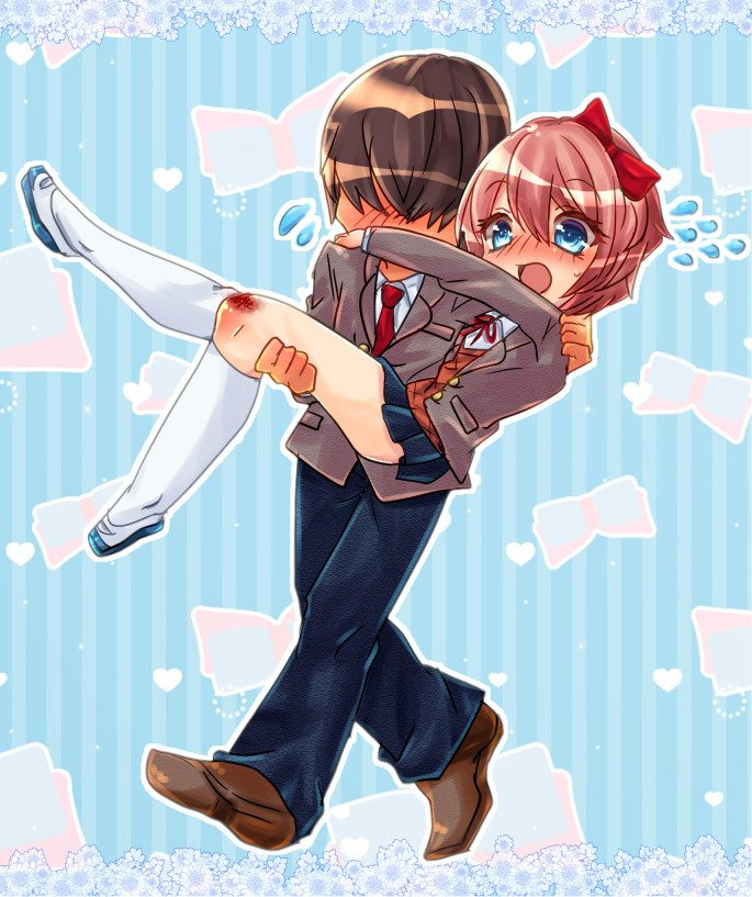Daily Pics of MC & Sayori tweet media