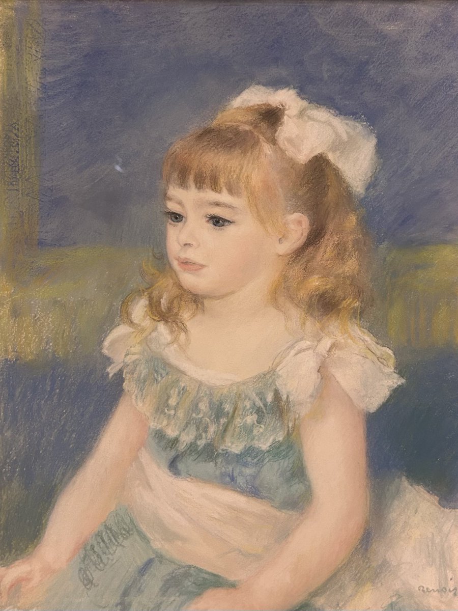 今回展示されてなかったルノワールの「イレーヌ・カーン・ダンヴェルス