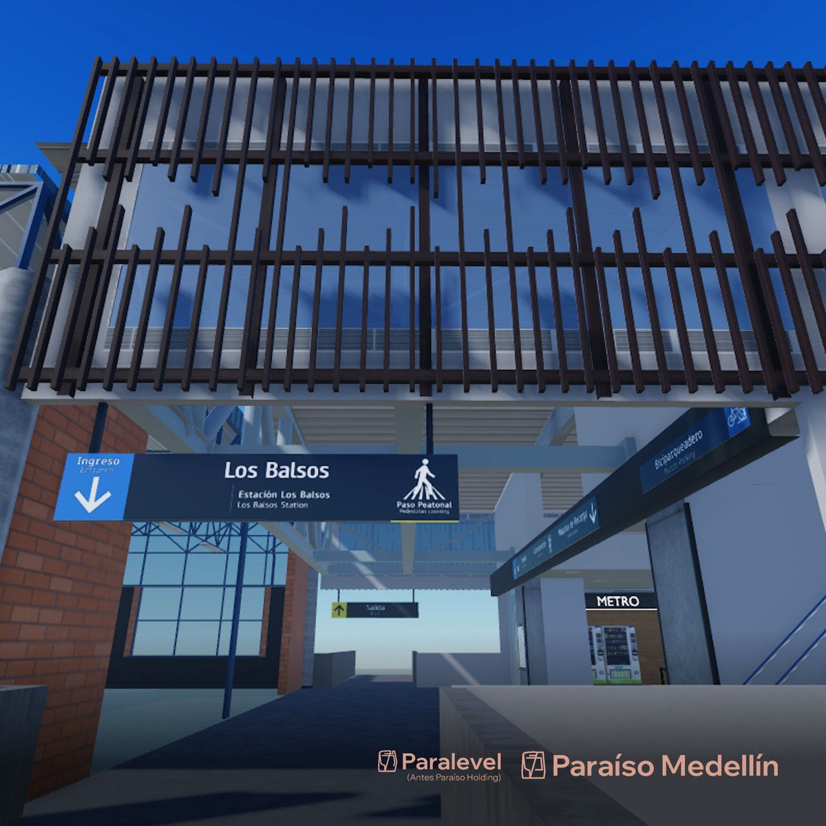 Paralevel - Transporte Público en Roblox tweet media
