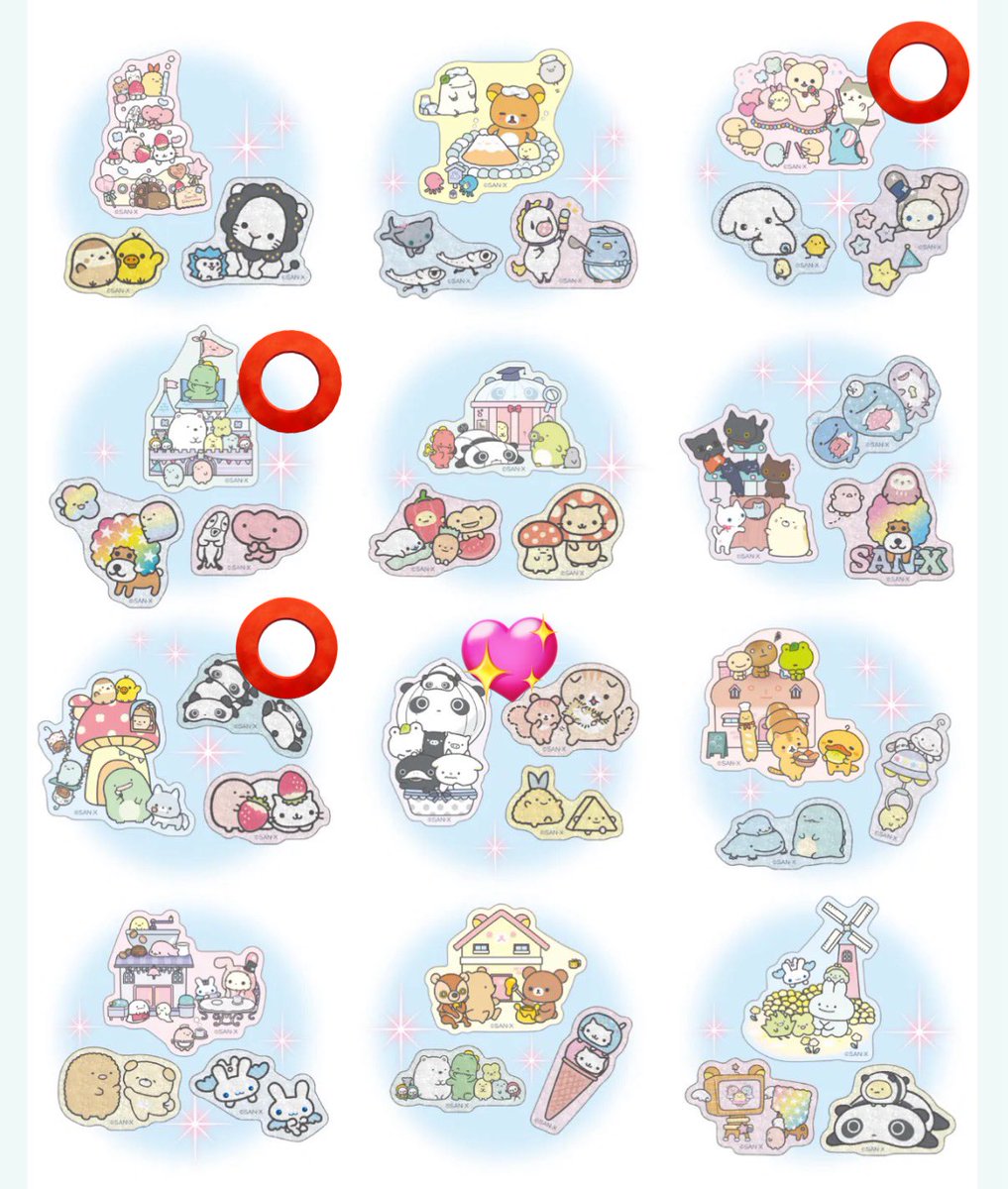 yuzzzzzzuu17's tweet photo. 【交換】サンエックス  サンエックスポップアップ サンエックスユニバース

譲 ⭕️
求 💖

※ ステッカーコレクションは、たれぱんだ・あじふらいのしっぽを求めております。
1枚から交換可。
郵送or都内手渡し希望です。 https://t.co/DZ0dikB55v