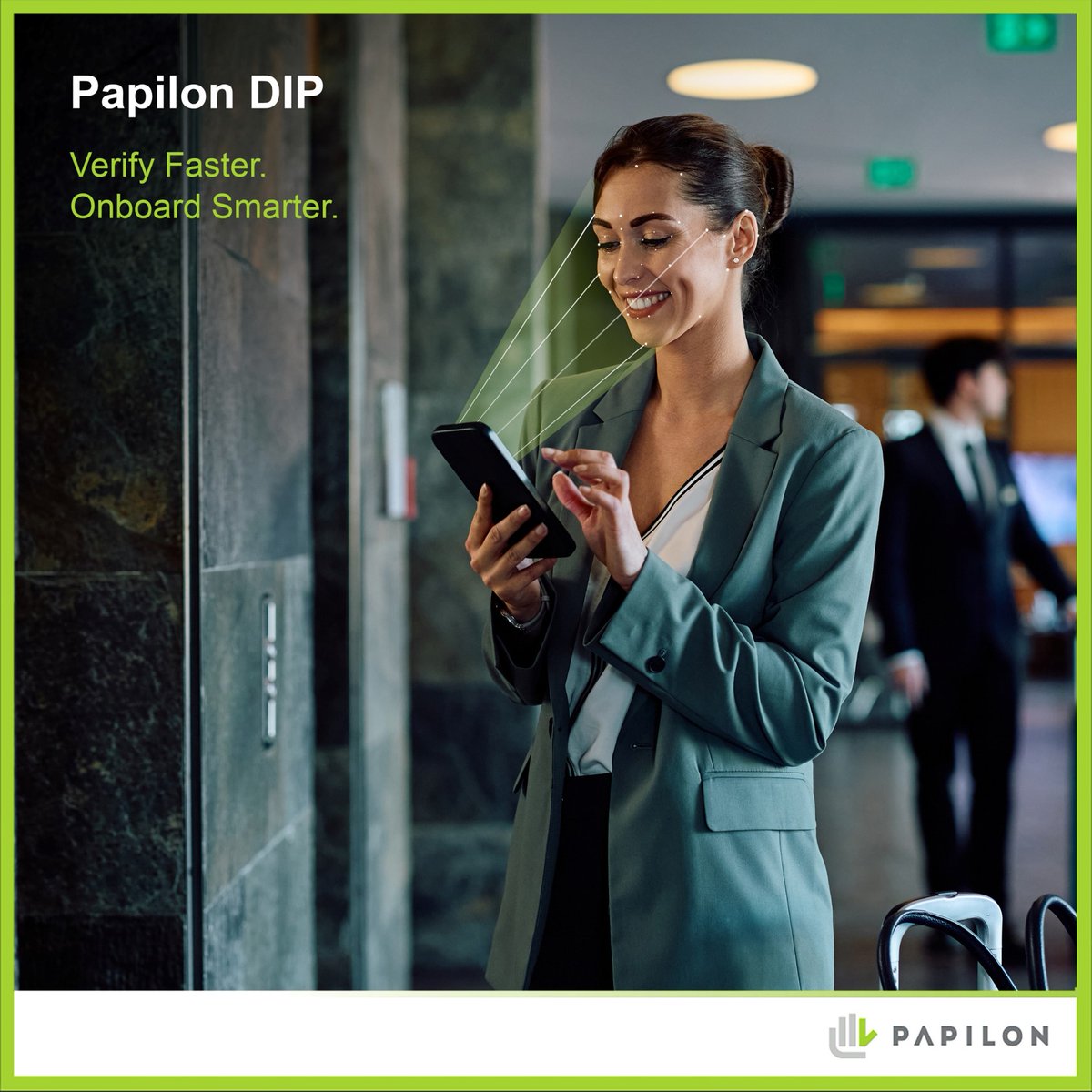 Ne hızdan taviz verin, 𝗻𝗲 𝗴𝘂̈𝘃𝗲𝗻𝗹𝗶𝗸𝘁𝗲𝗻ⵑ

Online başvurular arttıkça, sahte kimlik girişimleri ve kurumlar üzerindeki dijital yük de artıyor.

Papilon DIP, gelişmiş biyometrik doğrulama teknolojisi ile kullanıcı kimliğini güvenle doğrular,1:N yüz tanıma ile veri