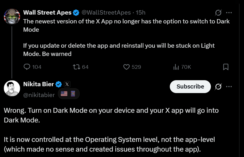 X Daily News tweet media