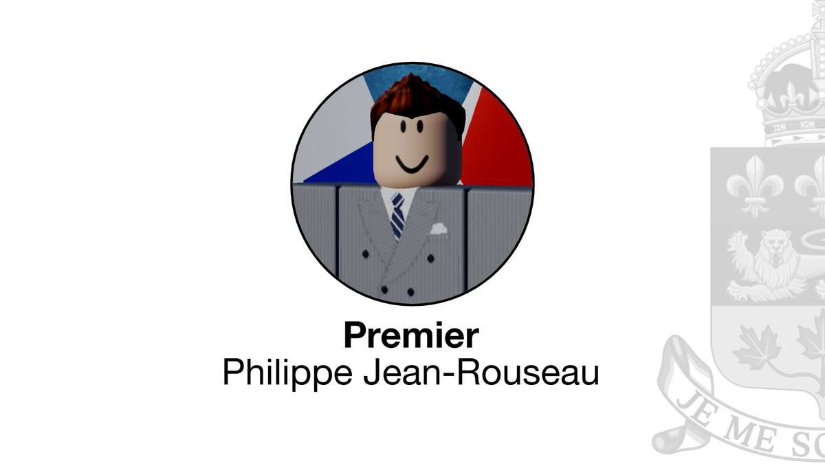 ⚜️ The Government of Canada will propose the Quebec Act this weekend, establishing an autonomous government for the Province of Quebec.

With the approval of the Governor General, an Order in Council has been issued appointing Phillipee Jean Rouseau as interim Premier of Quebec.