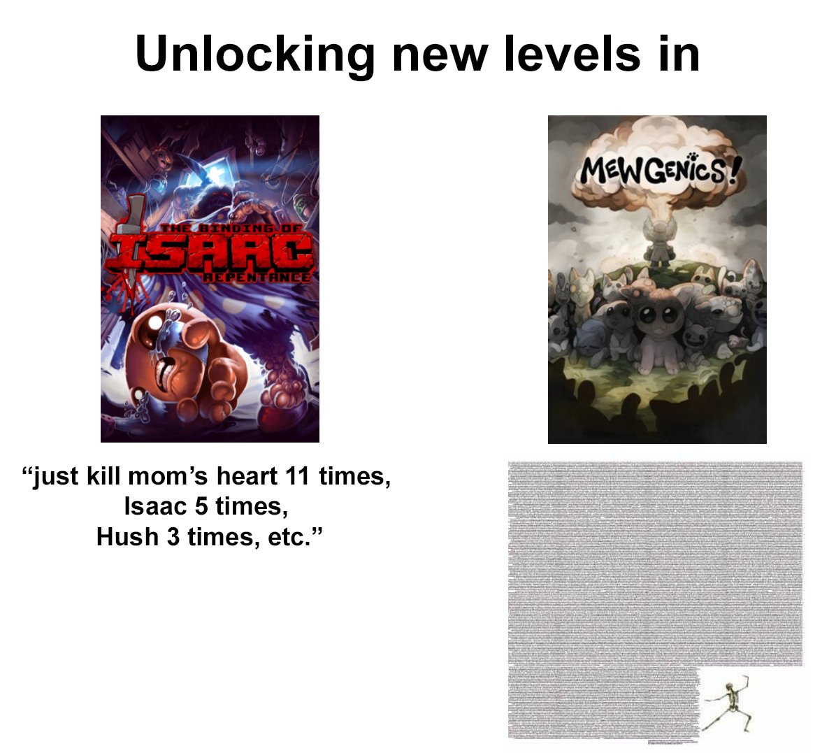 #mewgenics 
i'm exaggerating but