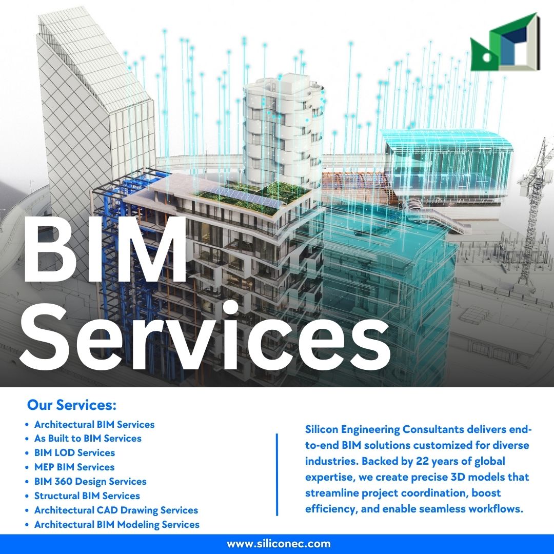 SiliconEnginee1's tweet photo. Silicon Engineering Consultants is the best NYC BIM provider. Our affordable BIM service offers available support for architectural and structural teams seeking project excellence.

Visit Us:
https://t.co/BZLUUZugJK

#Structural3DModeling #SchematicDesignDocumentation https://t.co/t1IQAGsIkS