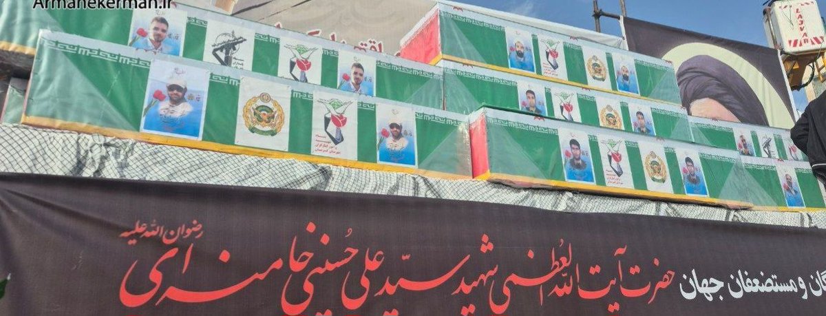 آنچه مهم است حفظ راه شهداست،یعنی پاسداری از خون شهدا،این وظیفه اول ماست

#قهرمانان_کرمانی