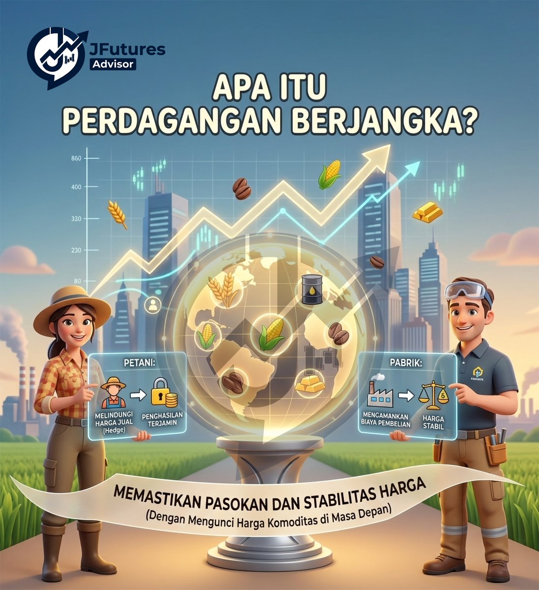 Janiver_Janis's tweet photo. Perdagangan Berjangka Komoditi (PBK) adalah aktivitas jual-beli kontrak barang (seperti emas, kopi, minyak sawit, atau minyak bumi) yang penyerahannya dilakukan di kemudian hari, namun harganya sudah disepakati hari ini.

Tingkatkan SKILL-mu maka Naik juga PENGHASILAN-mu https://t.co/cPWmA9rocL