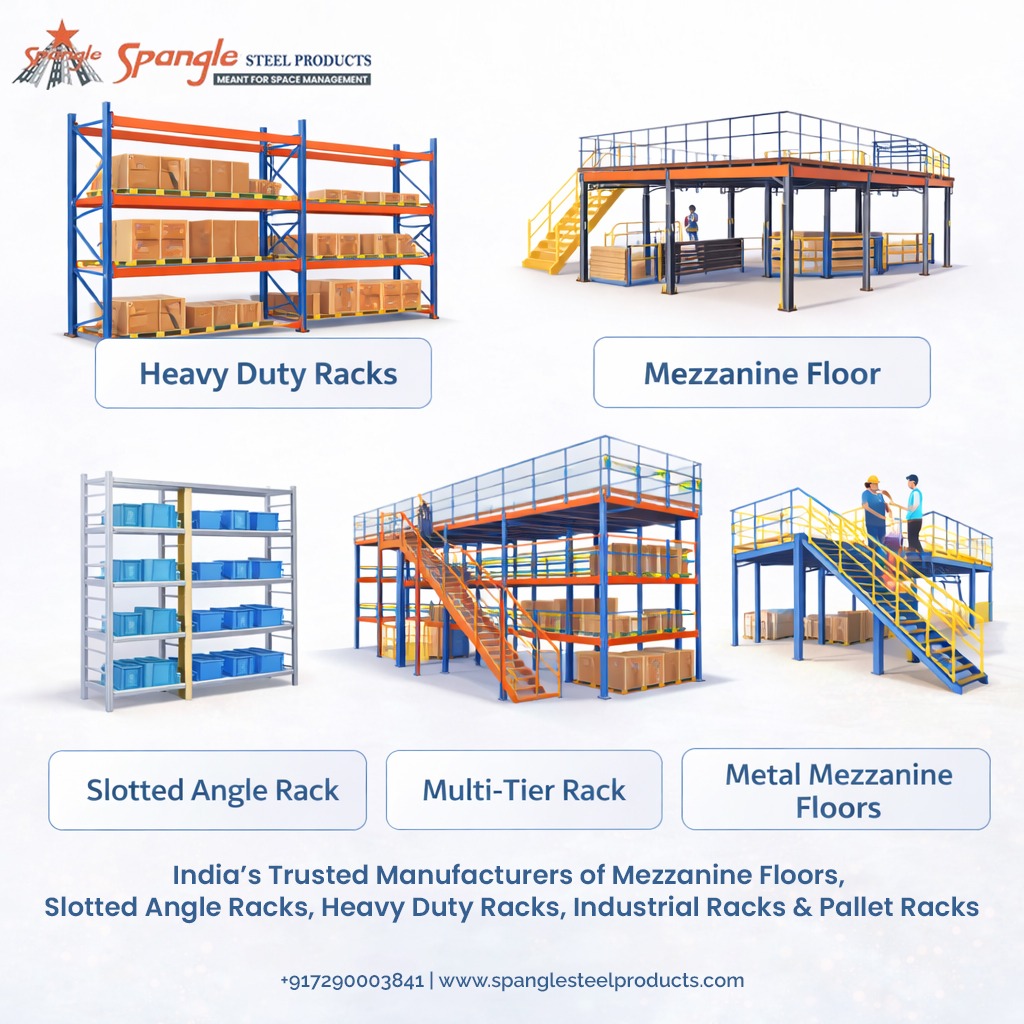 Spangle_Product's tweet photo. Upgrade Your Warehouse with Premium Storage Solutions!
✔ Heavy Duty Racks
✔ Mezzanine Floors
✔ Slotted Angle Racks
✔ Multi-Tier Racks
✔ Metal Mezzanine Floors
📞 +91 7290003841
🌐 https://t.co/EO9E9tJIGW
.
#SpangleSteelProducts #IndustrialRacking #WarehouseSolutions https://t.co/N0OYRhY3ZJ