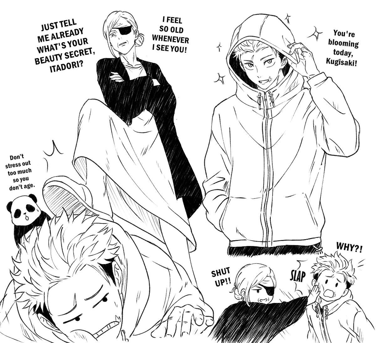 yoowon15choi's tweet image. Yuji's eternal youth
#jjkmodulo