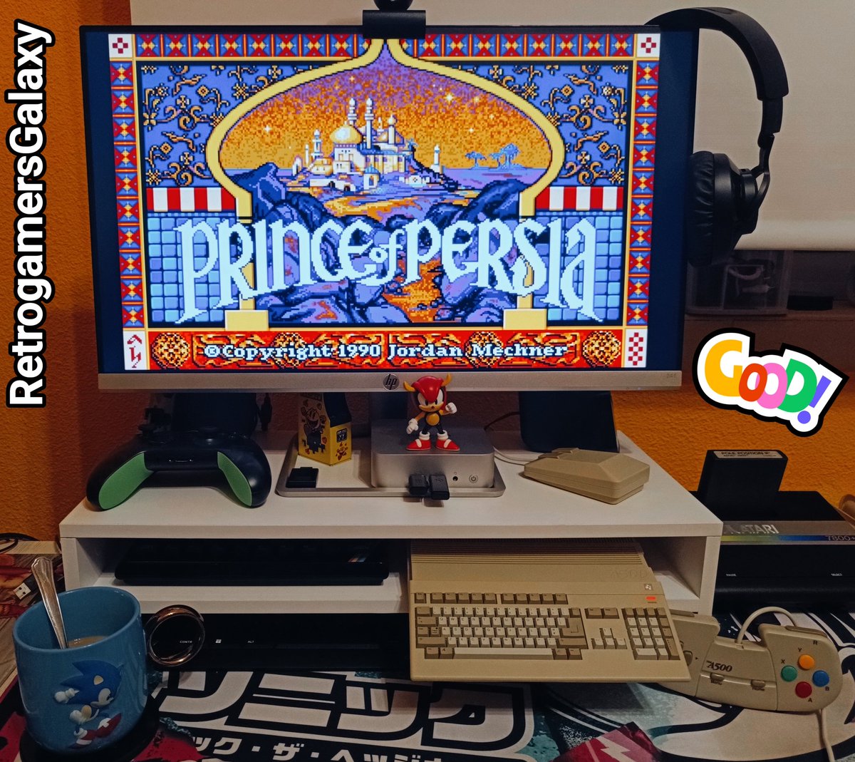 retrogamgalaxy's tweet image. Muy buenos días retrogamers, directos hacia el Viernes!
#Amiga500, #A500Mini, #PrinceOfPersia